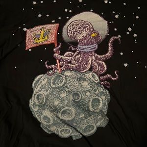 Space Squid Graphic Tshirt